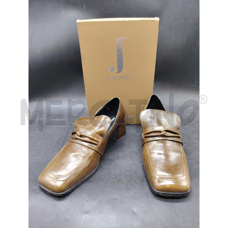 SCARPE TACCHI SCATO JEANNOT MARR PELLE FIBBIA | Mercatino dell'Usato Roma eur 1