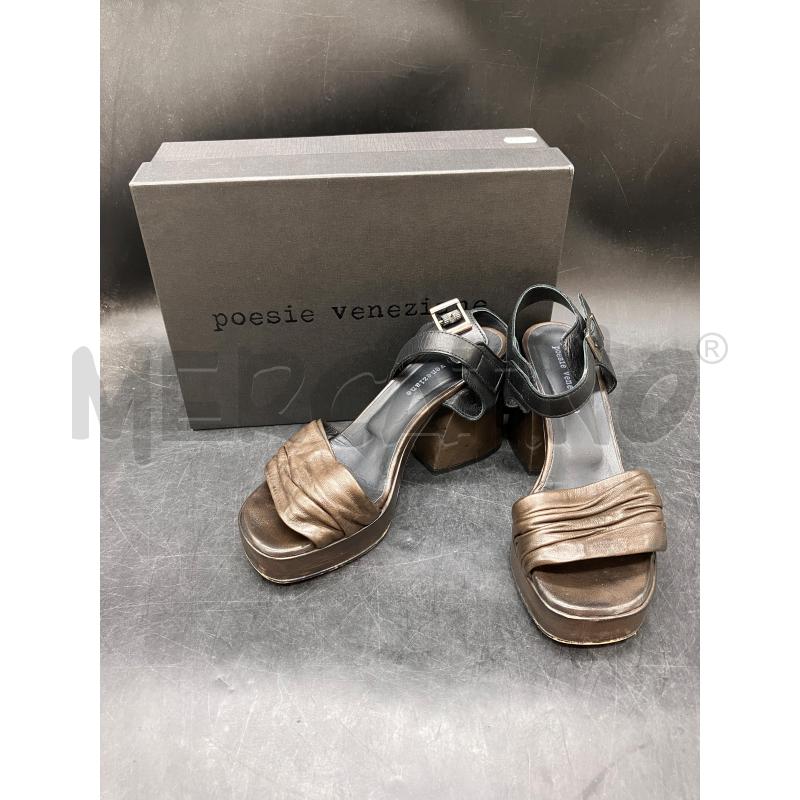SCARPE TACCHI SCATO POESIE VENEZIARE FASCIA MARR PELLE ARRICCIO  | Mercatino dell'Usato Roma eur 1
