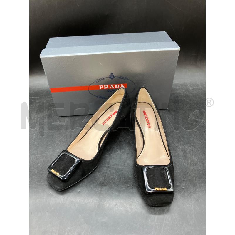SCARPE TACCHI SCATO PRADA NE SCAMO SCRITTA DOR  | Mercatino dell'Usato Roma eur 1