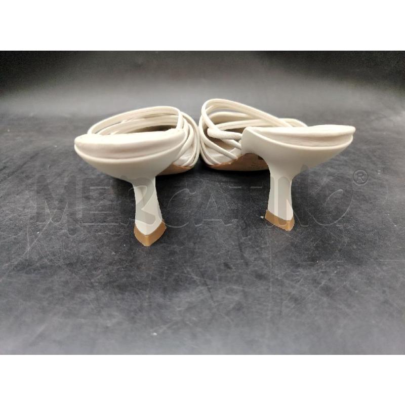 SCARPE TACCHI VIC MATIE PANNA PUNTA STRISCE  | Mercatino dell'Usato Roma eur 4