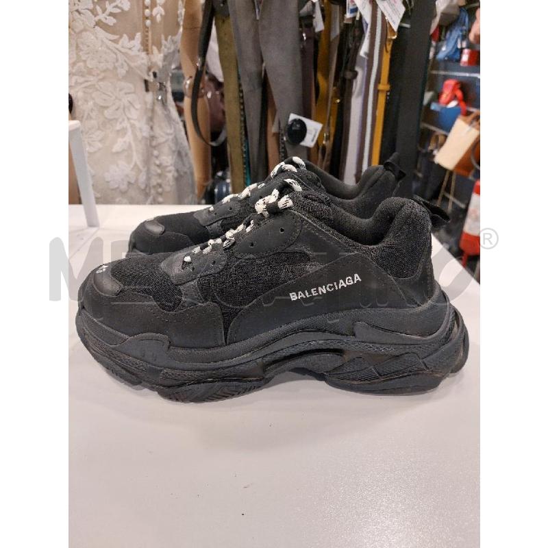 SCARPE U BALENCIAGA NERE  | Mercatino dell'Usato Roma eur 3
