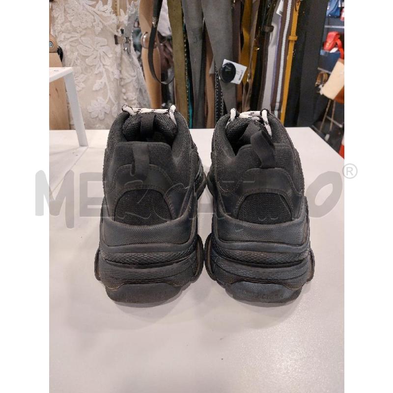 SCARPE U BALENCIAGA NERE  | Mercatino dell'Usato Roma eur 4