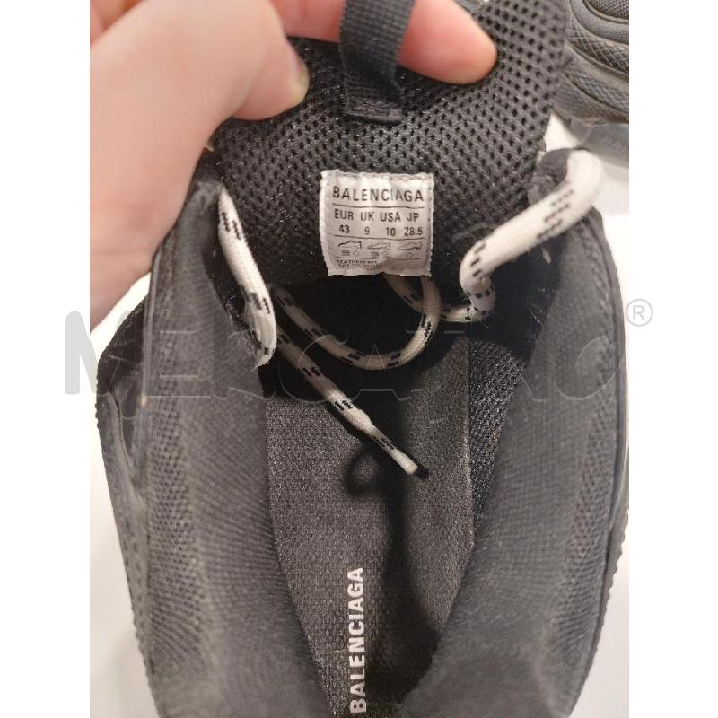SCARPE U BALENCIAGA NERE  | Mercatino dell'Usato Roma eur 5