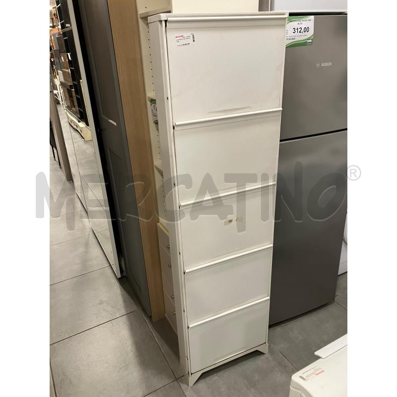 SCARPIERA MET BIANCA 5RIB | Mercatino dell'Usato Roma eur 1