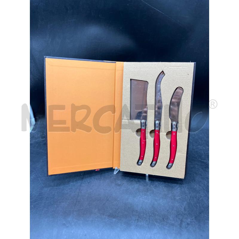 SCATOLA BIALETTI SET COLTELLI DA FORMAGGIO | Mercatino dell'Usato Roma eur 3