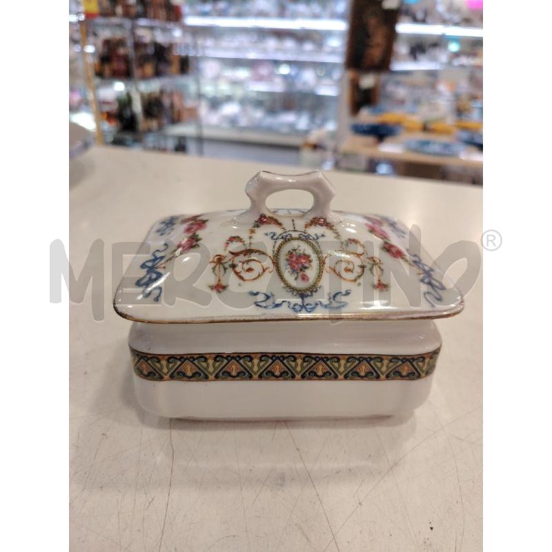 SCATOLA CER DIP FIORI  | Mercatino dell'Usato Roma eur 1