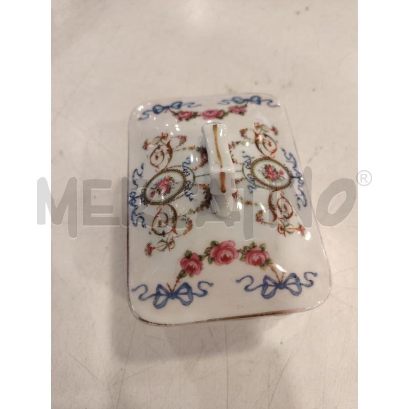 SCATOLA CER DIP FIORI  | Mercatino dell'Usato Roma eur 2