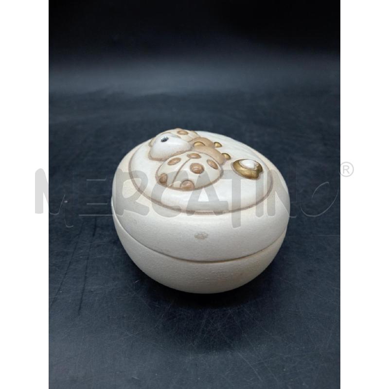 SCATOLA COCCINELLA THUN  | Mercatino dell'Usato Roma eur 2