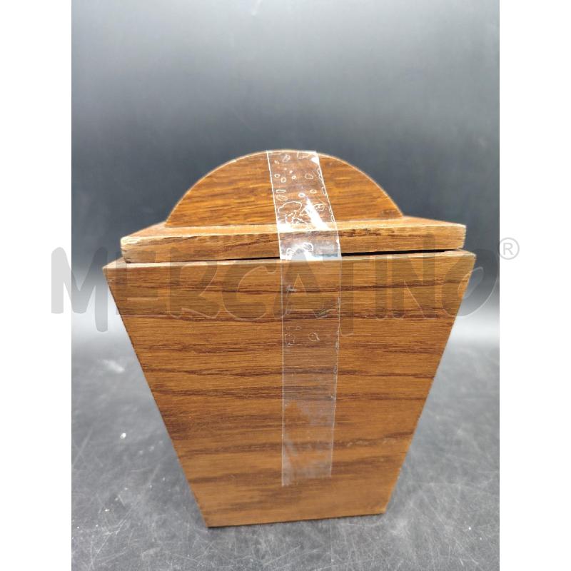 SCATOLA LEGNO DEC MET  | Mercatino dell'Usato Roma eur 2