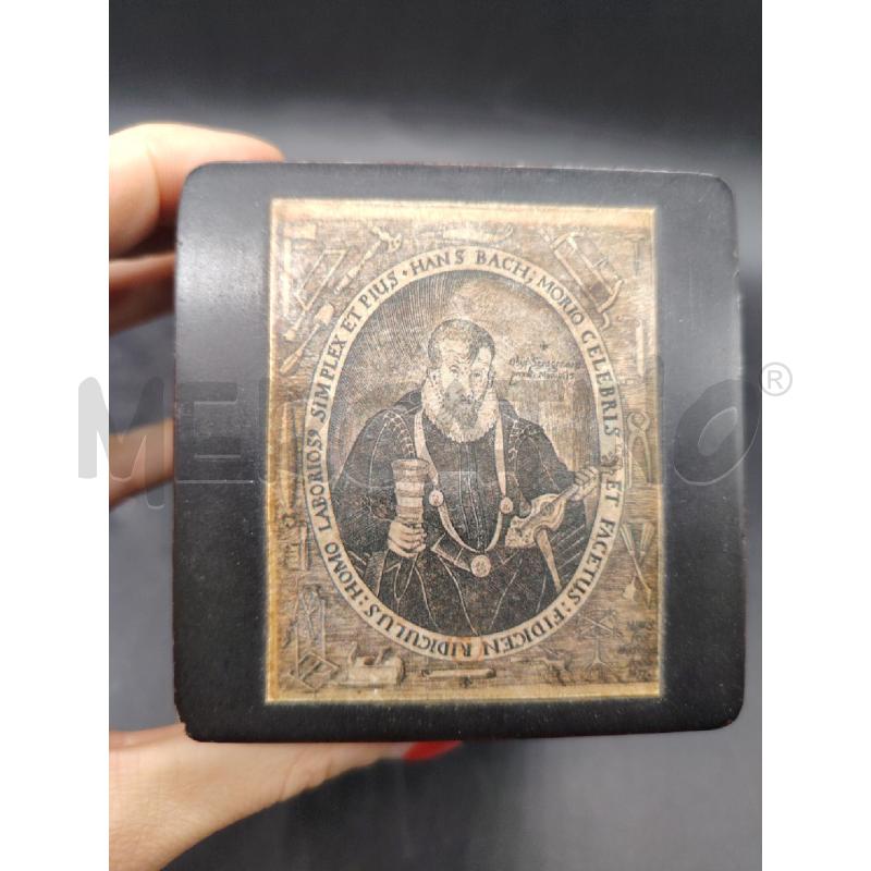 SCATOLA LEGNO QUADRATA  | Mercatino dell'Usato Roma eur 2