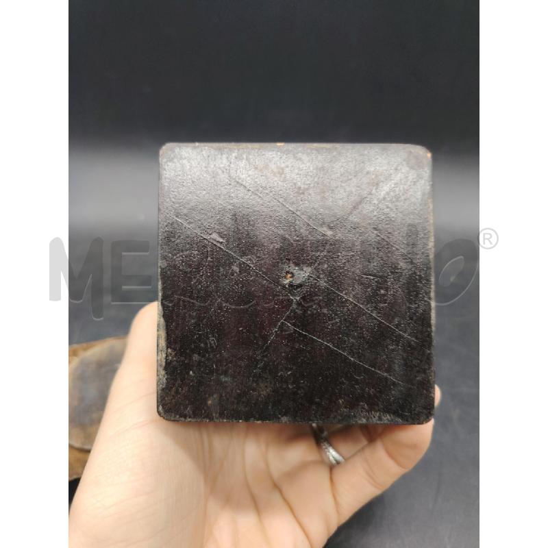 SCATOLA LEGNO QUADRATA  | Mercatino dell'Usato Roma eur 4