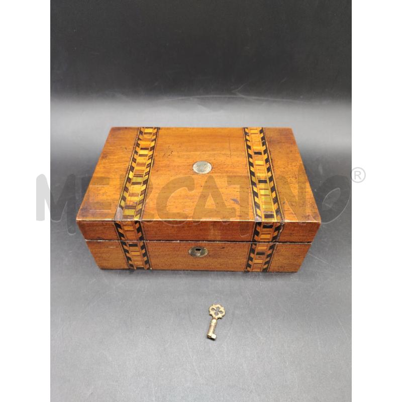 SCATOLA LEGNO VITTORIANA | Mercatino dell'Usato Roma eur 1