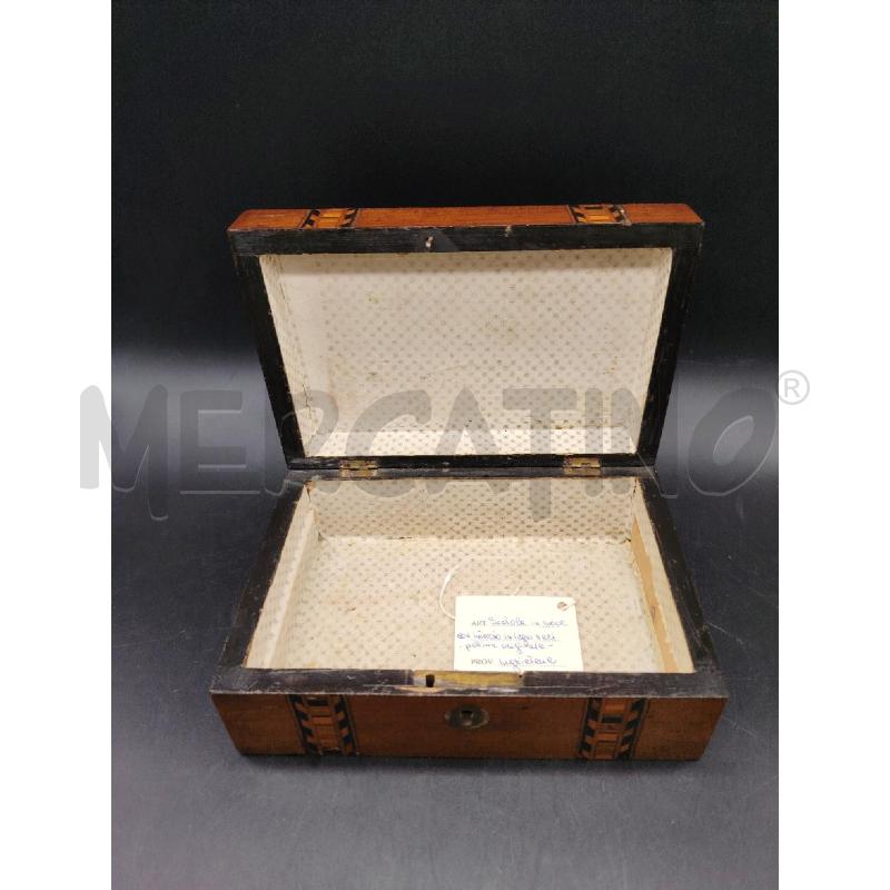 SCATOLA LEGNO VITTORIANA | Mercatino dell'Usato Roma eur 2
