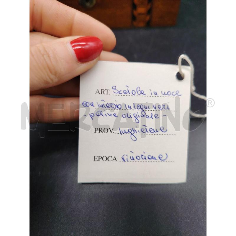 SCATOLA LEGNO VITTORIANA | Mercatino dell'Usato Roma eur 3