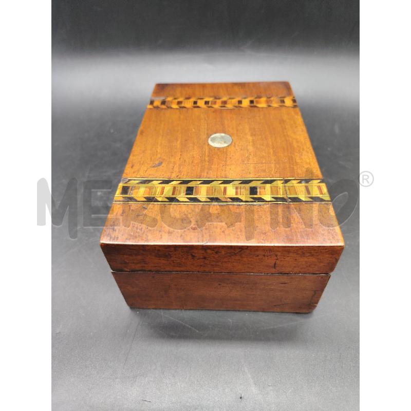 SCATOLA LEGNO VITTORIANA | Mercatino dell'Usato Roma eur 4