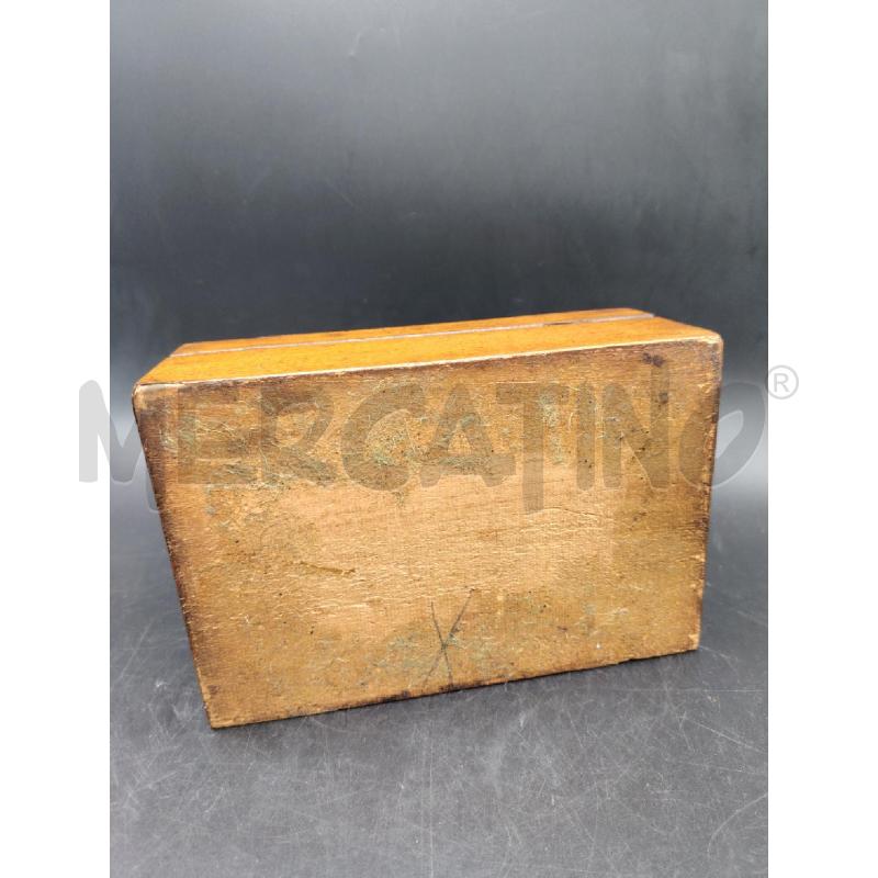 SCATOLA LEGNO VITTORIANA | Mercatino dell'Usato Roma eur 5