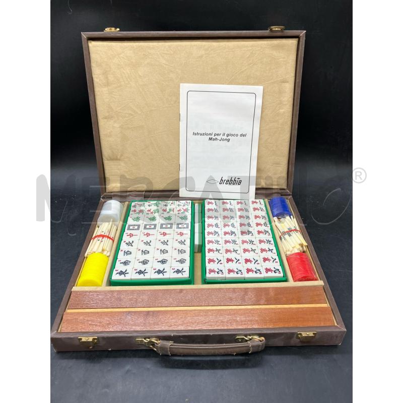 SCATOLA MAHJONG BREBBIA | Mercatino dell'Usato Roma eur 1