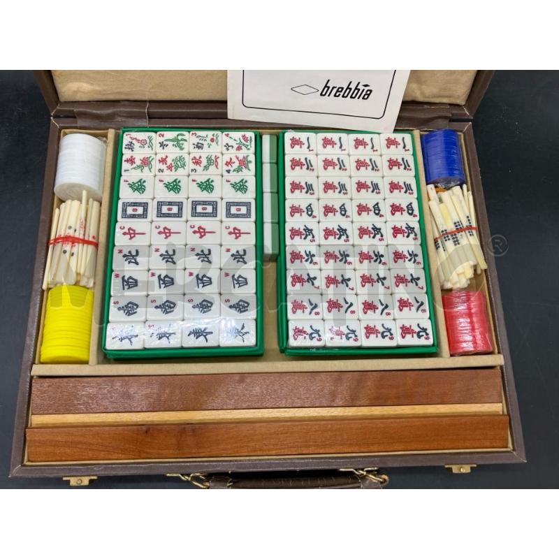 SCATOLA MAHJONG BREBBIA | Mercatino dell'Usato Roma eur 2