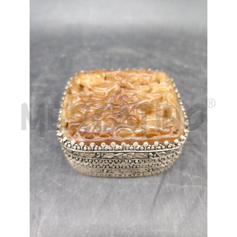 SCATOLA MET PIETRA SAPONARIA | Mercatino dell'Usato Roma eur 1
