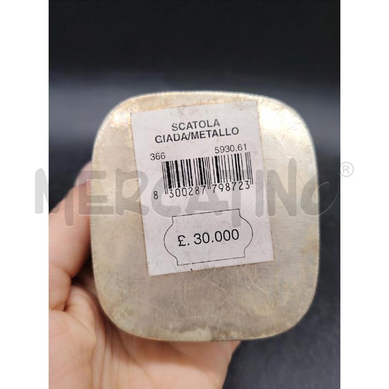 SCATOLA MET PIETRA SAPONARIA | Mercatino dell'Usato Roma eur 3