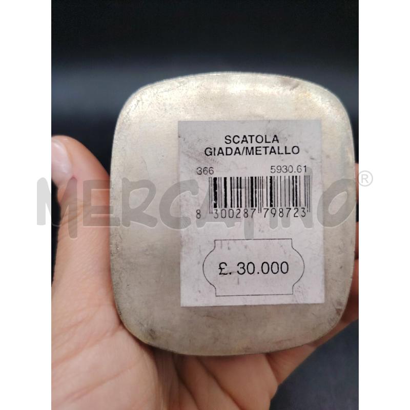 SCATOLA MET PIETRA SAPONIERA ORIENTALE | Mercatino dell'Usato Roma eur 3