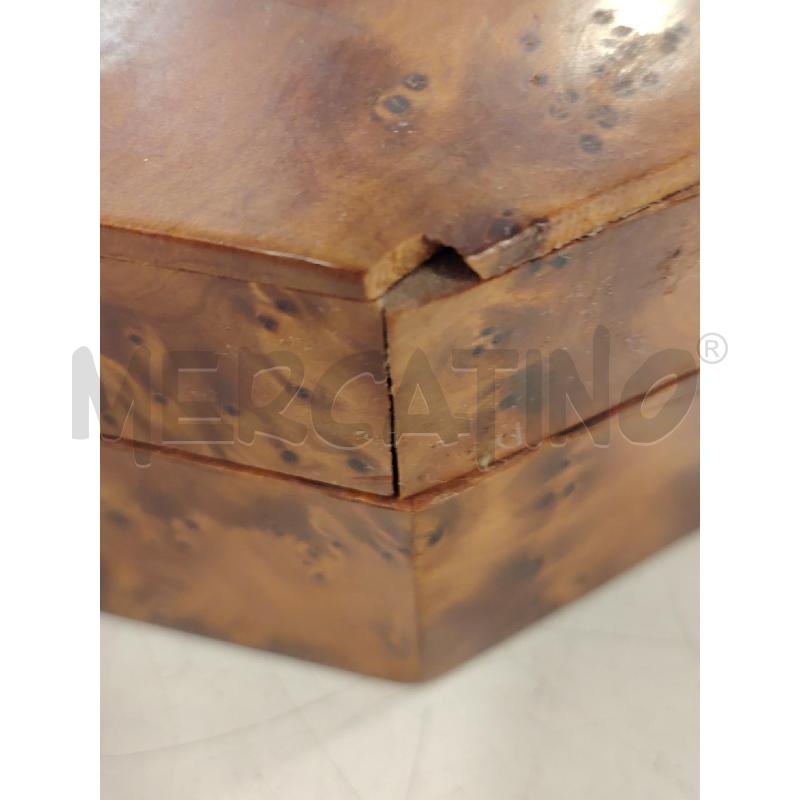 SCATOLA OTTAGONALE RADICA  | Mercatino dell'Usato Roma eur 2