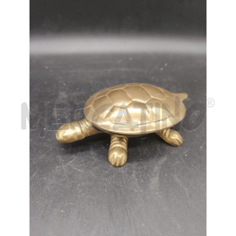 SCATOLA TARTARUGA OTTONE  | Mercatino dell'Usato Roma eur 1