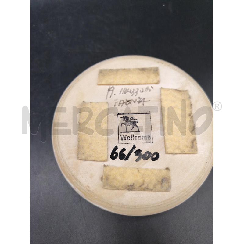 SCATOLA TONDA FAENZA FIORE GIALLO | Mercatino dell'Usato Roma eur 2
