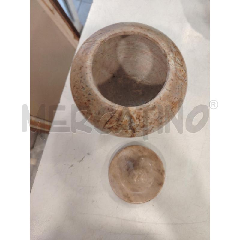 SCATOLA TONDA MARMO  | Mercatino dell'Usato Roma eur 2