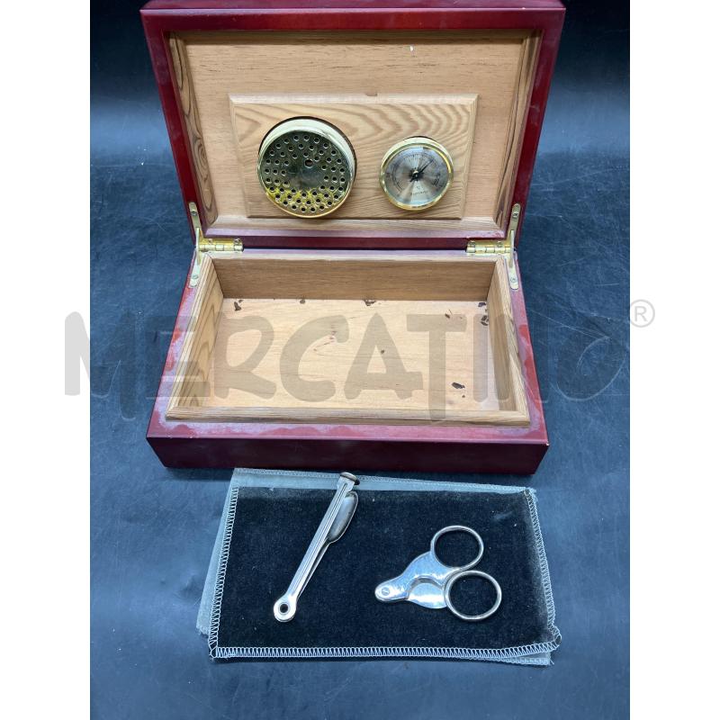 SCATOLA UMIDIFICATORE PER SIGARI | Mercatino dell'Usato Roma eur 2