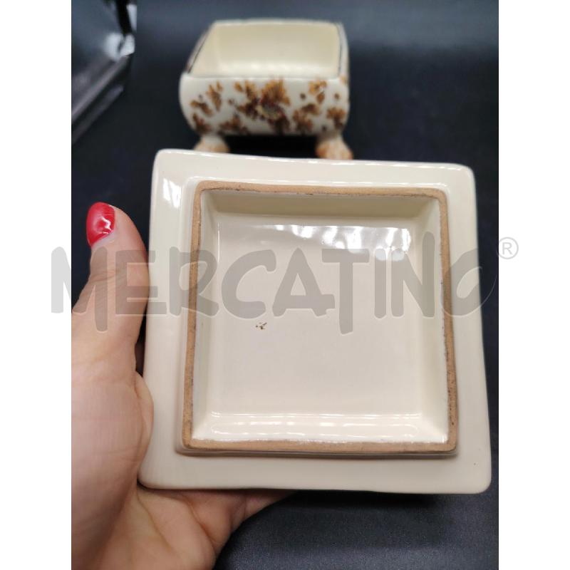 SCATOLA  CER FAENZA PIEDINI | Mercatino dell'Usato Roma eur 2