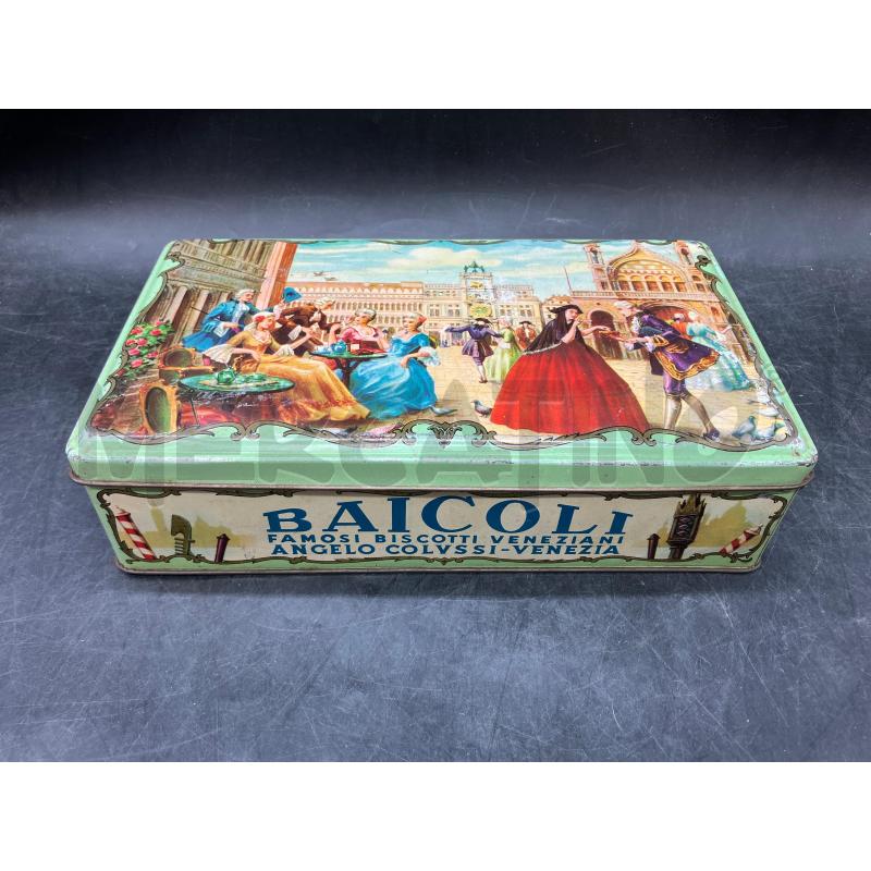 SCATOLA  LATTA BAICOLI3 | Mercatino dell'Usato Roma eur 1