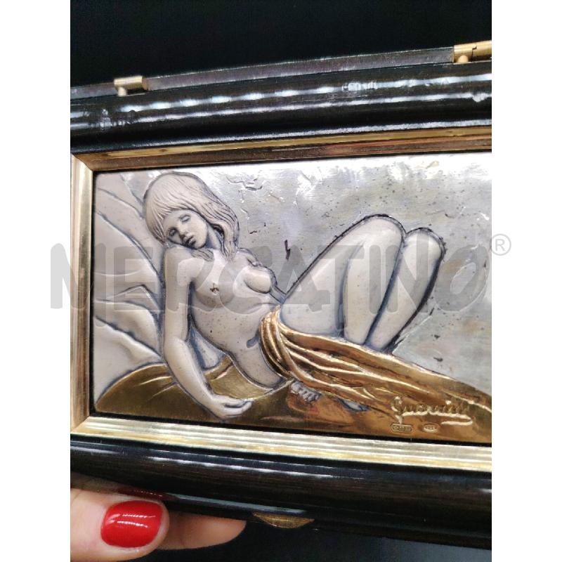 SCATOLA  LEGNO DONNA NUDA LAM  | Mercatino dell'Usato Roma eur 4