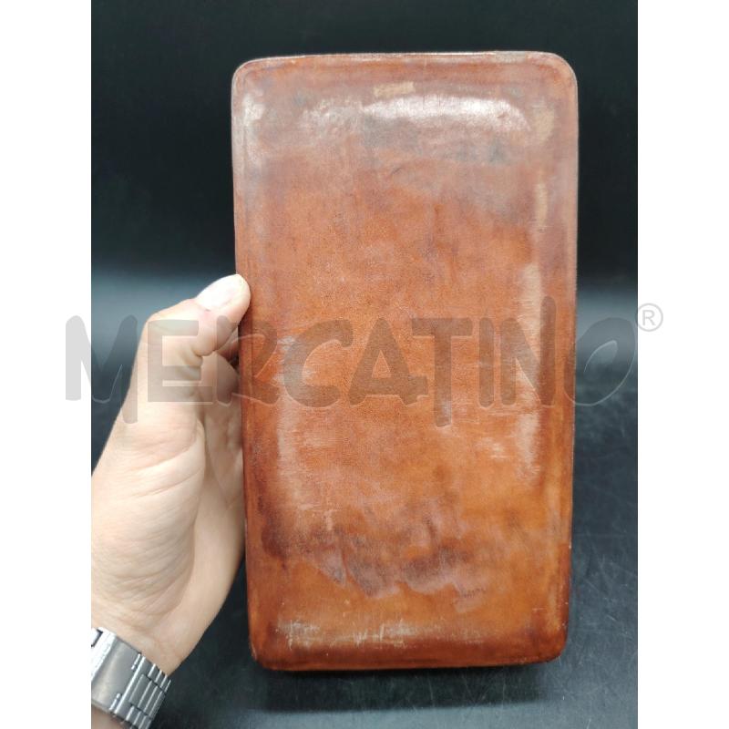 SCATOLA  PELLE DEC ORO | Mercatino dell'Usato Roma eur 4