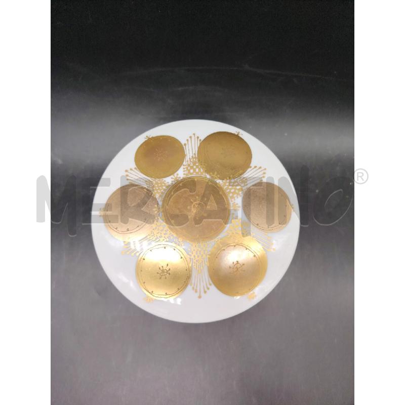 SCATOLA  ROSENTHAL BIA  DIS DORATI | Mercatino dell'Usato Roma eur 2