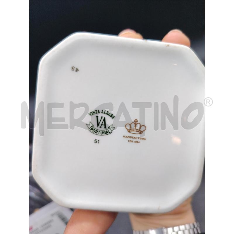 SCATOLINA  VISTA ALEGRE QUADRATA  | Mercatino dell'Usato Roma eur 3