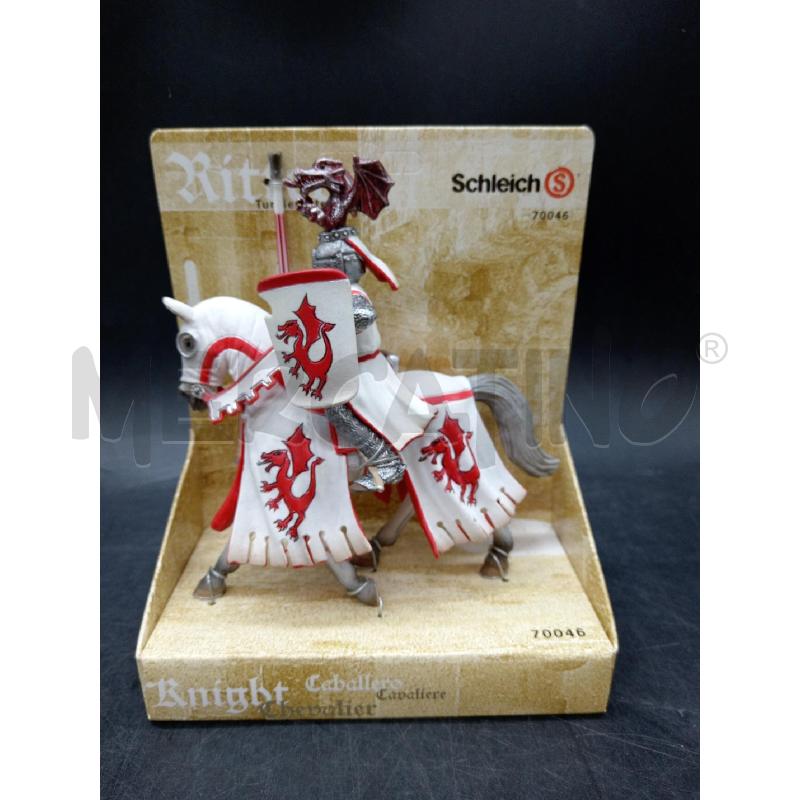 SCHLEICH TORNEO CAVALIERE | Mercatino dell'Usato Roma eur 1