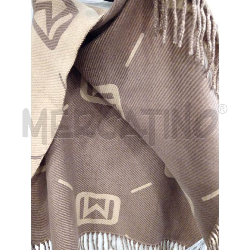 SCIARPA MARELLA MARRONE CARTEL | Mercatino dell'Usato Roma eur 4