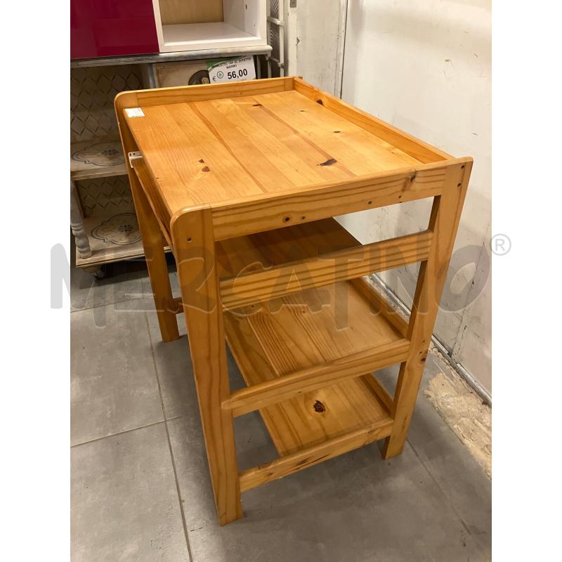 SCRITTOIO PORTA PC PINO | Mercatino dell'Usato Roma eur 3