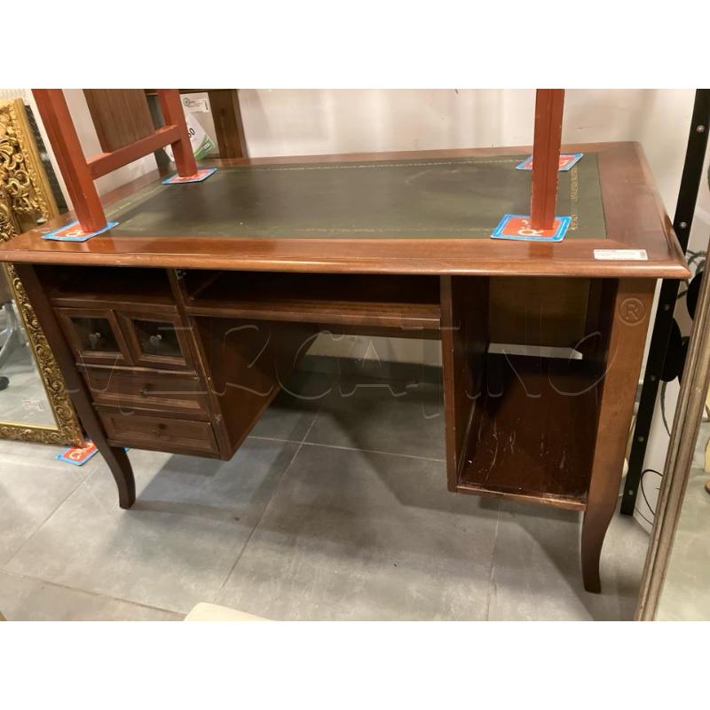 SCRIVANIA ARTE POVERA P/PELLE | Mercatino dell'Usato Roma eur 1