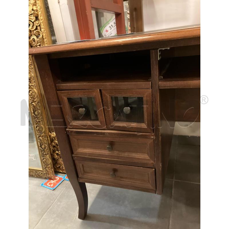 SCRIVANIA ARTE POVERA P/PELLE | Mercatino dell'Usato Roma eur 3