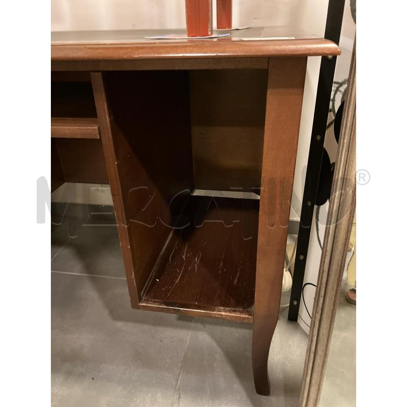 SCRIVANIA ARTE POVERA P/PELLE | Mercatino dell'Usato Roma eur 4