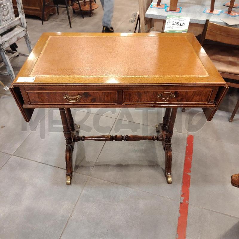 SCRIVANIA BANDELLE P/PELLE + POLTRONCINA | Mercatino dell'Usato Roma eur 1