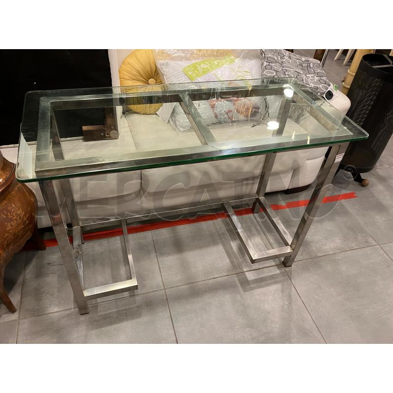 SCRIVANIA CROMO P/VET | Mercatino dell'Usato Roma eur 1