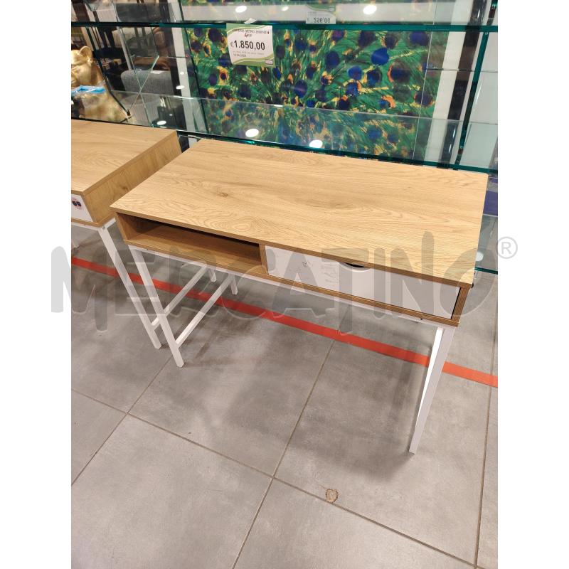 SCRIVANIA LEGNO/MET 1 C | Mercatino dell'Usato Roma eur 1