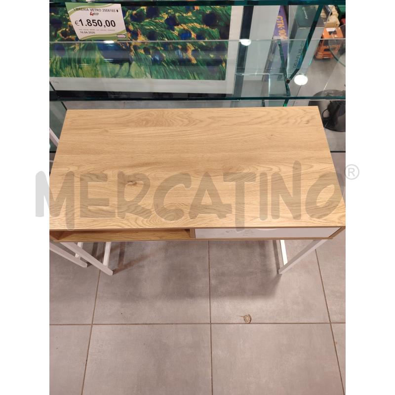 SCRIVANIA LEGNO/MET 1 C | Mercatino dell'Usato Roma eur 3