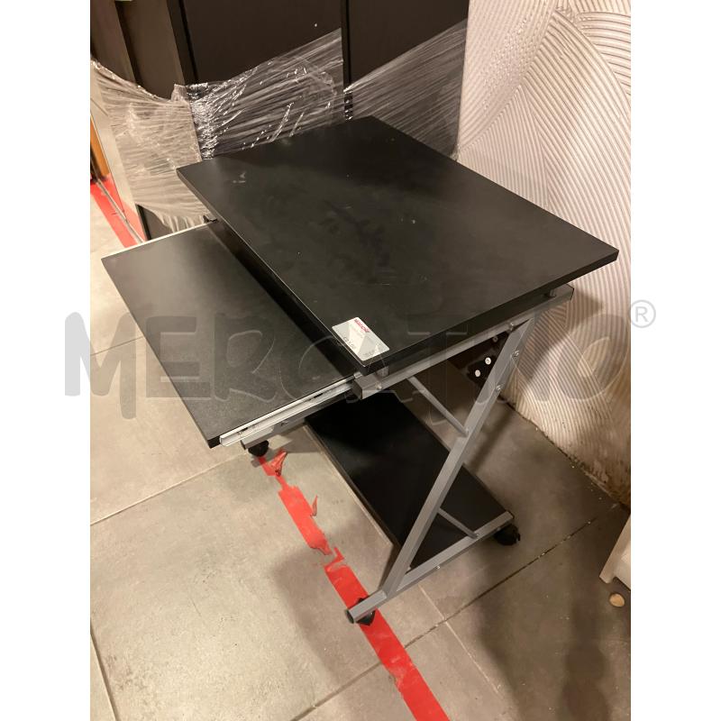 SCRIVANIA NERA  | Mercatino dell'Usato Roma eur 2