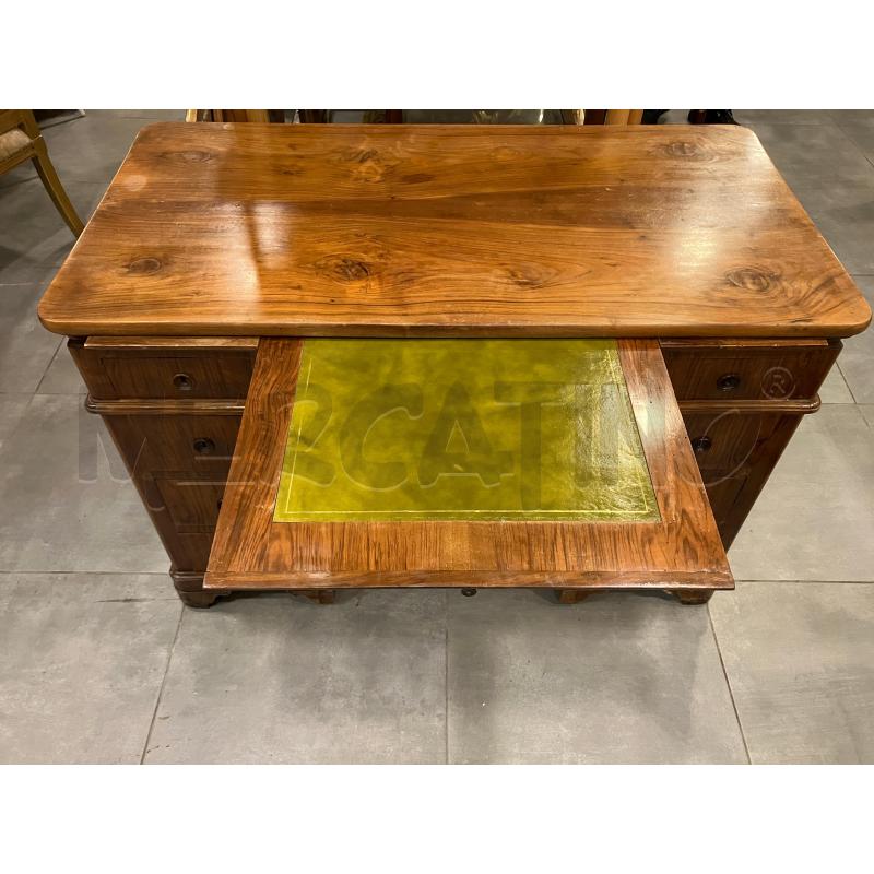 SCRIVANIA NOCE 8+1C | Mercatino dell'Usato Roma eur 2