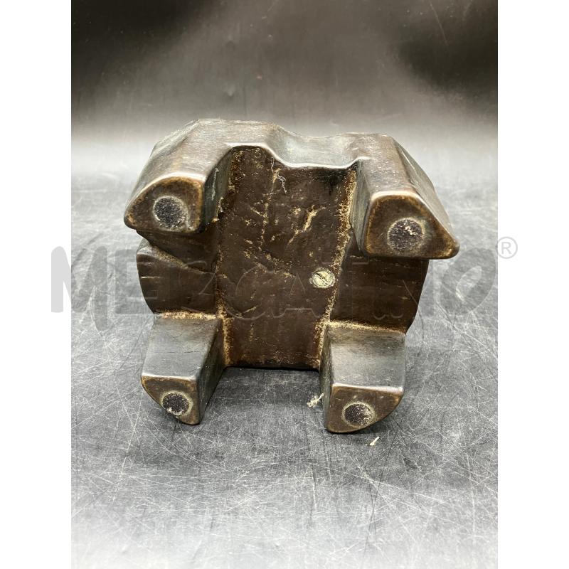 SCULTURA BRONZO PERA A FIRMA POZZATI | Mercatino dell'Usato Roma eur 4