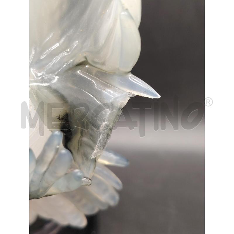 SCULTURA CARPA KOI VETRO DA RIV  | Mercatino dell'Usato Roma eur 2